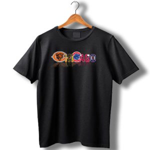 Chicago Bears Blackhawks Cubs Bulls Fire Sports T Shirt