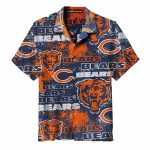 Chicago Bears Bold Logo Vintage Hawaiian Shirt