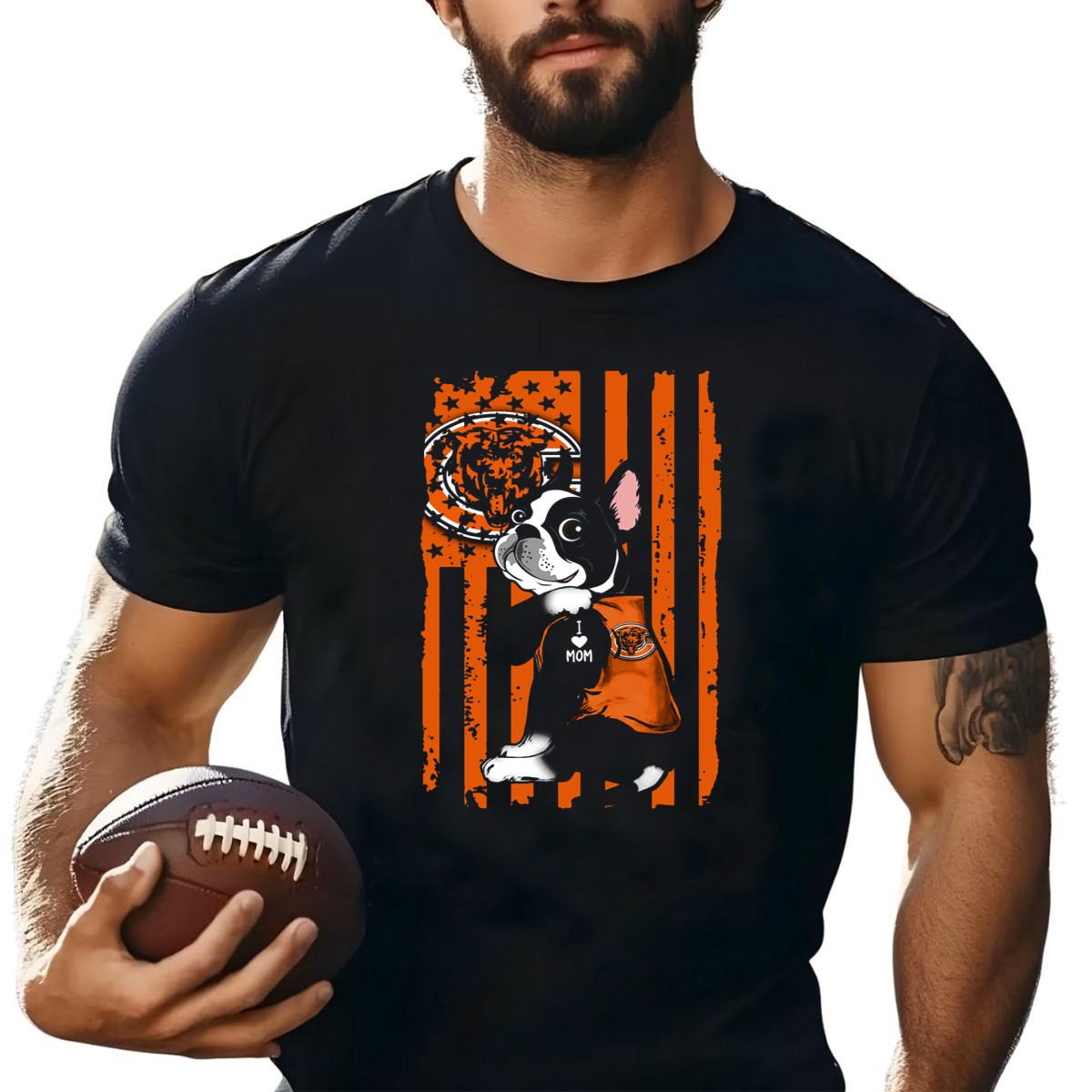 Chicago-Bears-Boston-Terrier-With-I-Love-Mom-Paw-And-Flag-Background-T-Shirt-1_t-shirt-1_2