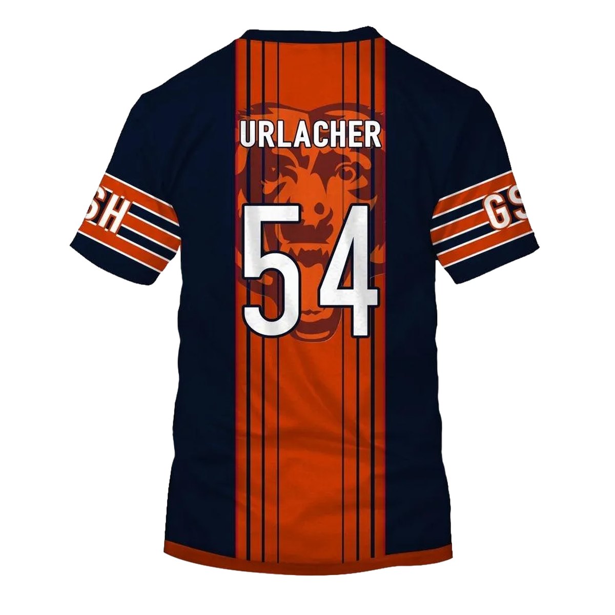 Chicago-Bears-Brian-Urlacher-54-Jersey-with-Signature-AOP-T-Shirt-2