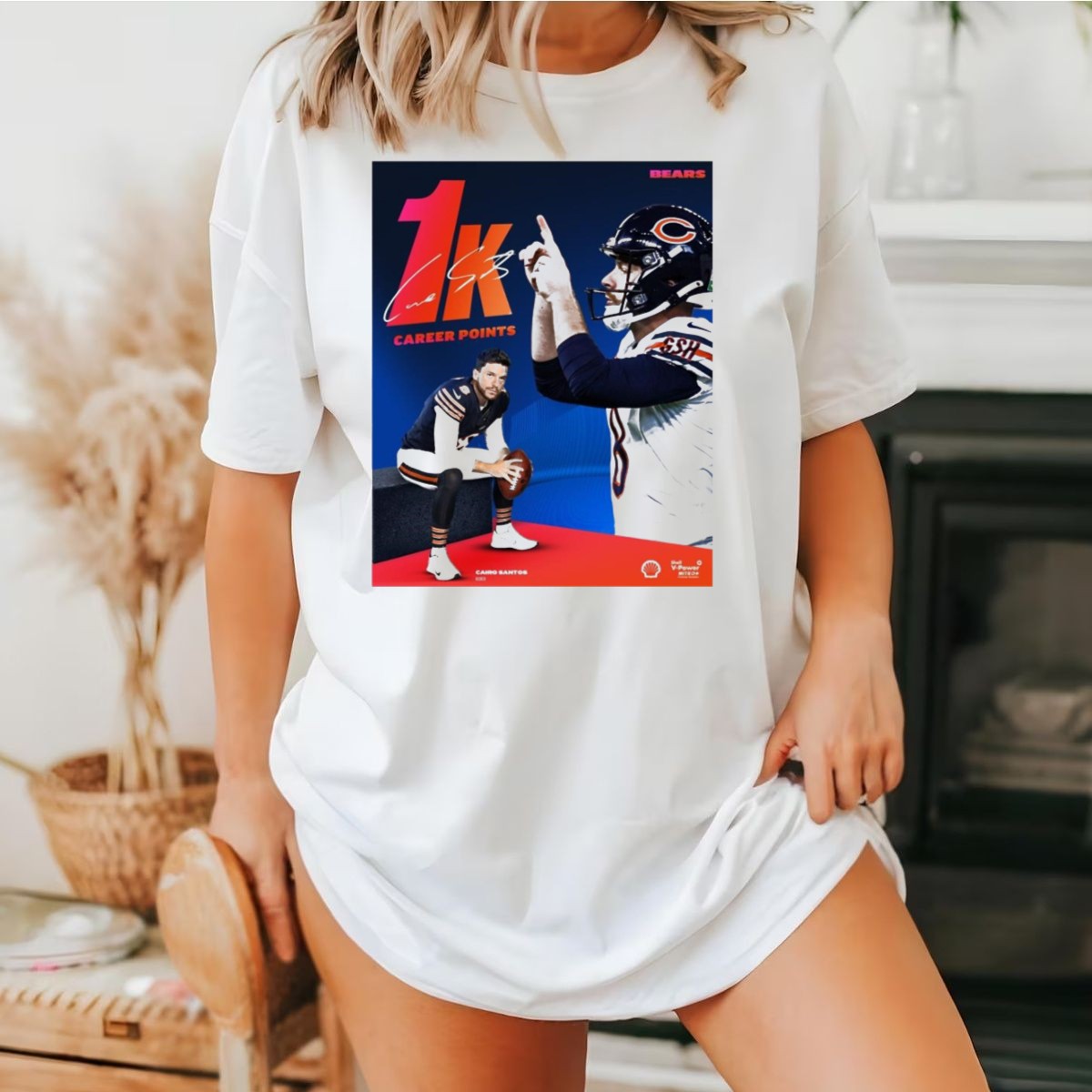 Chicago-Bears-Cairo-Santos-1K-Career-Points-Signature-Bears-T-Shirt-1_t-shirt-3_4
