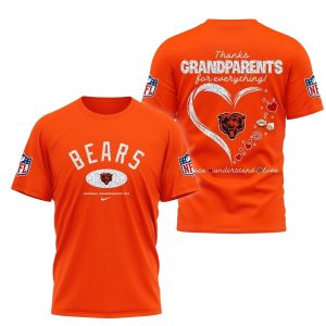 Chicago Bears Celebrate National Grandparents Day AOP T Shirt