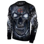 Chicago-Bears-Demonic-Skull-Blue-Black-AOP-Sweatshirt-2