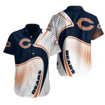 Chicago Bears Diamond Dazzle Hawaiian Shirt