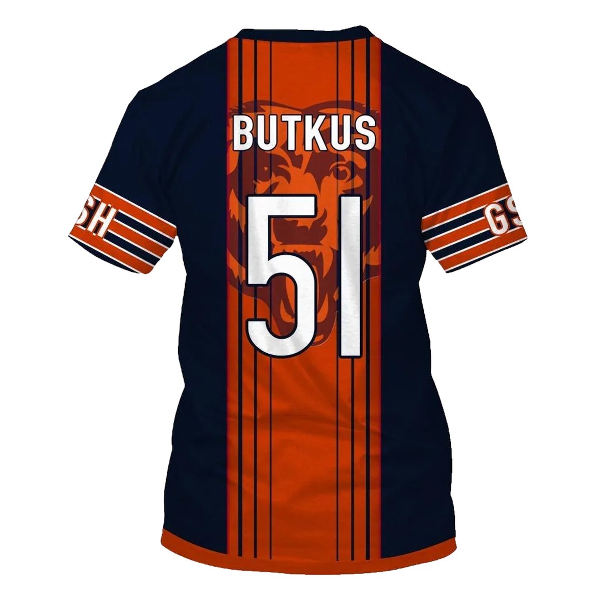 Chicago-Bears-Dick-Butkus-51-Jersey-with-Signature-AOP-T-Shirt-2