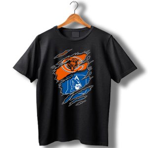 Chicago Bears Duke Blue Devils Fan Merchandise T Shirt