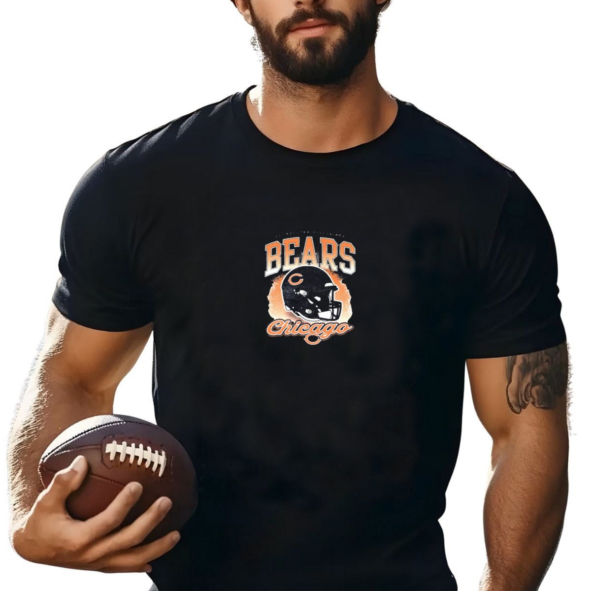 Chicago-Bears-Football-Bears-Helmet-Chicago-T-Shirt-1_t-shirt-1_2