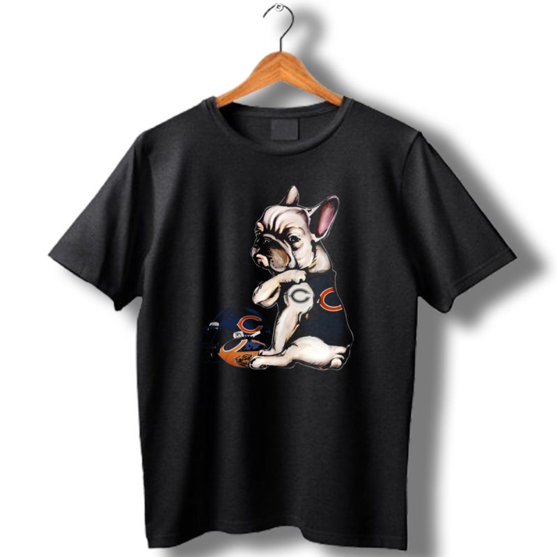 Chicago-Bears-Football-Helmet-Pug-Wearing-Team-Jersey-T-Shirt-1_T-Shirt-1 Chicago Bears Football Helmet Pug Wearing Team Jersey T Shirt 1 T Shirt 1