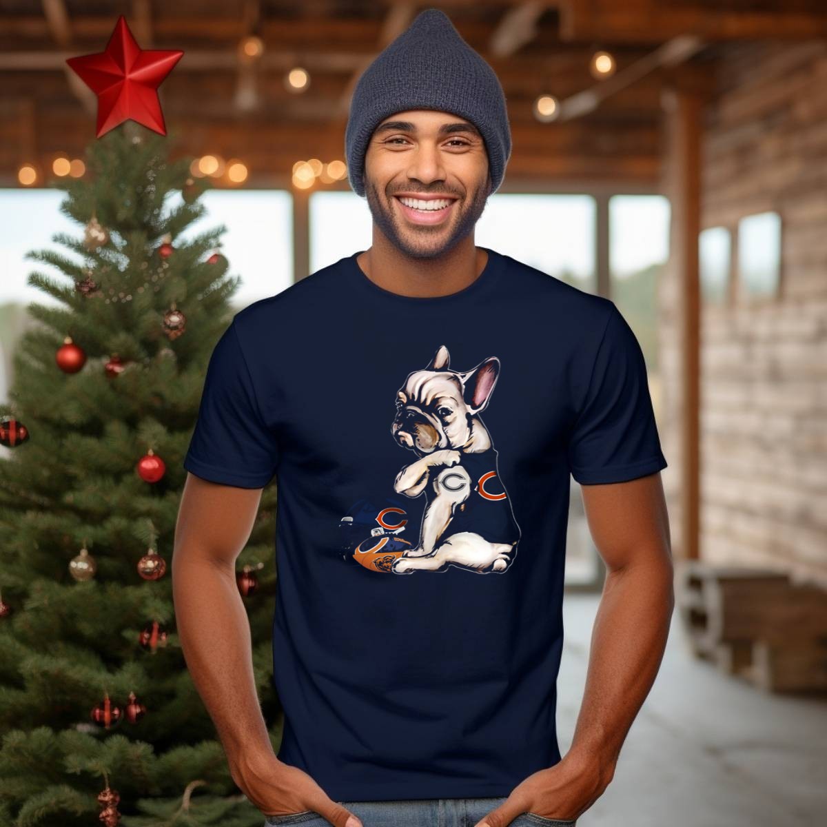 Chicago-Bears-Football-Helmet-Pug-Wearing-Team-Jersey-T-Shirt-1_t-shirt-3_4