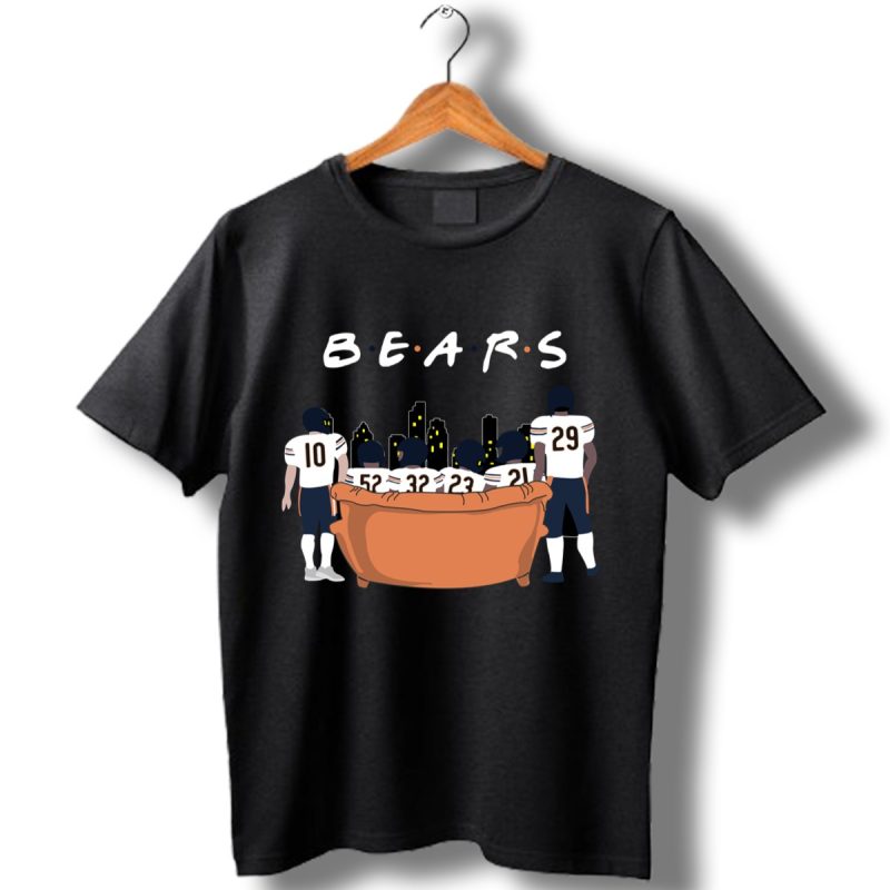 Chicago-Bears-Friends-Tv-Show-Shirt_T-Shirt-1 Chicago Bears Friends Tv Show Shirt T Shirt 1