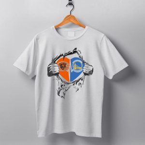 Chicago Bears Golden State Warriors Its In My Heart T Shirt