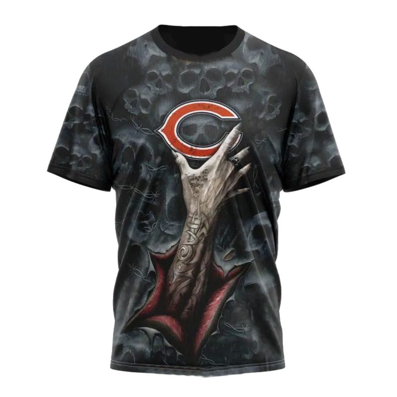 Chicago-Bears-Halloween-Horror-Skull-Aop-T-Shirt-1 Chicago Bears Halloween Horror Skull Aop T Shirt 1