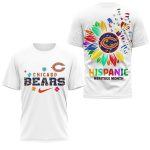 Chicago Bears Hispanic Heritage Month AOP T Shirt