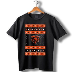 Chicago Bears Holiday Lights Ugly Sweater 2024 Christmas Football T Shirt