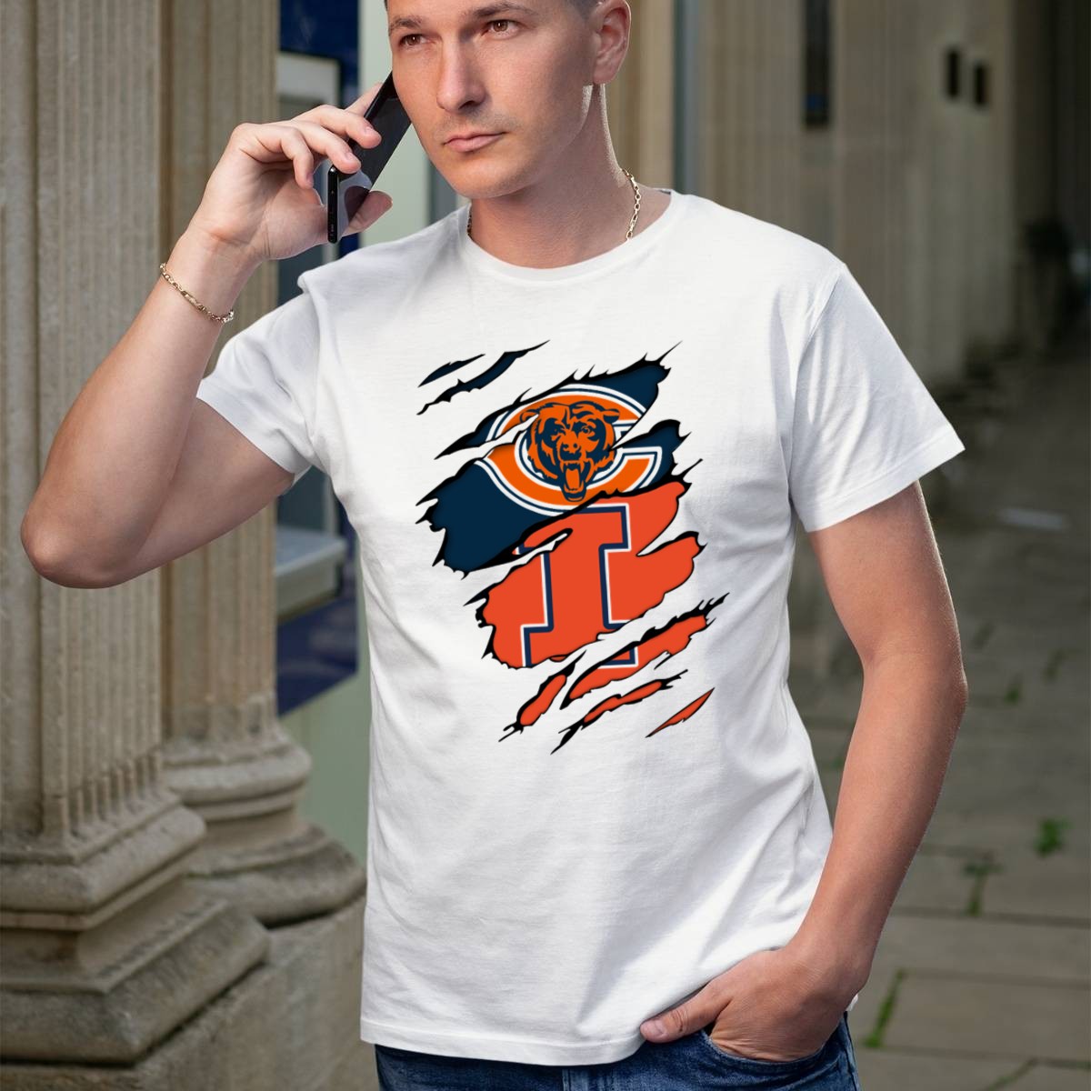 Chicago-Bears-Illinois-Fighting-Illini-Fan-Logo-Mashup-T-Shirt-1_t-shirt-2_3