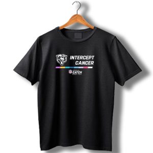 Chicago Bears Intercept Cancer Nfl Crucial Catch T Shirt