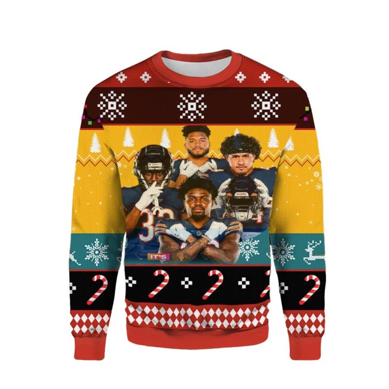 Chicago Bears Its Gameday Ugly Sweater 1