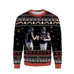 Chicago Bears Justin Fields Cody WhiteHair Ugly Sweater