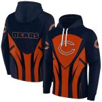 Chicago-Bears-Logo-And-Concentric-Lines-Blue-Black-AOP-Hoodie-1