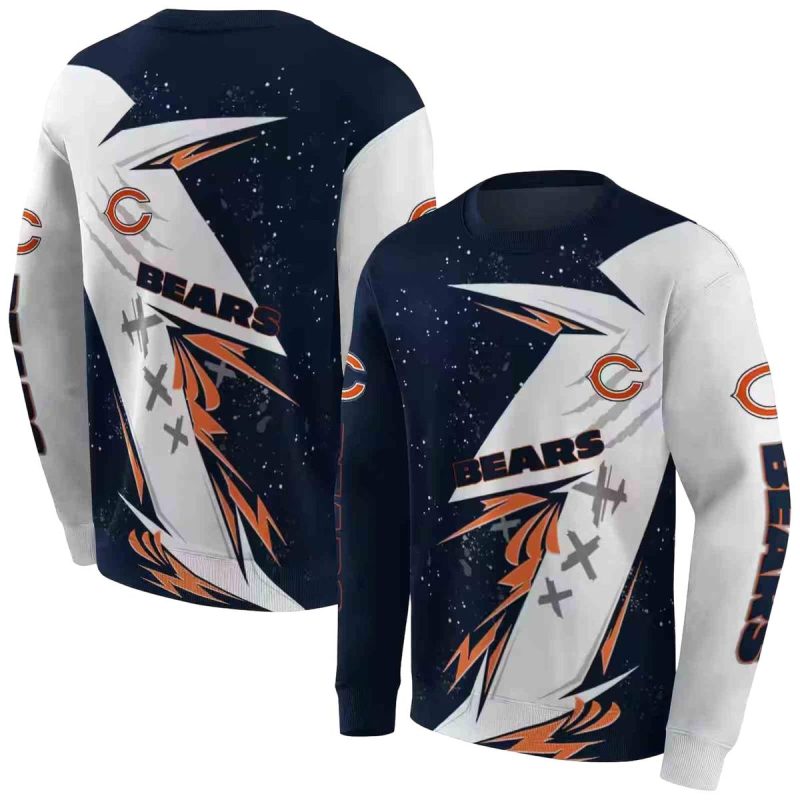 Chicago-Bears-Logo-And-Dynamic-Slash-Blue-White-Aop-Sweatshirt-1 Chicago Bears Logo And Dynamic Slash Blue White Aop Sweatshirt 1