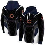 Chicago-Bears-Logo-And-Futuristic-Pattern-Blue-Black-AOP-Hoodie-1