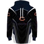 Chicago-Bears-Logo-And-Futuristic-Pattern-Blue-Black-AOP-Hoodie-2