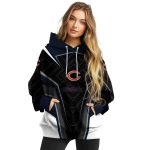 Chicago-Bears-Logo-And-Futuristic-Pattern-Blue-Black-AOP-Hoodie-3
