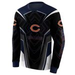 Chicago-Bears-Logo-And-Futuristic-Pattern-Blue-Black-AOP-Sweatshirt-2