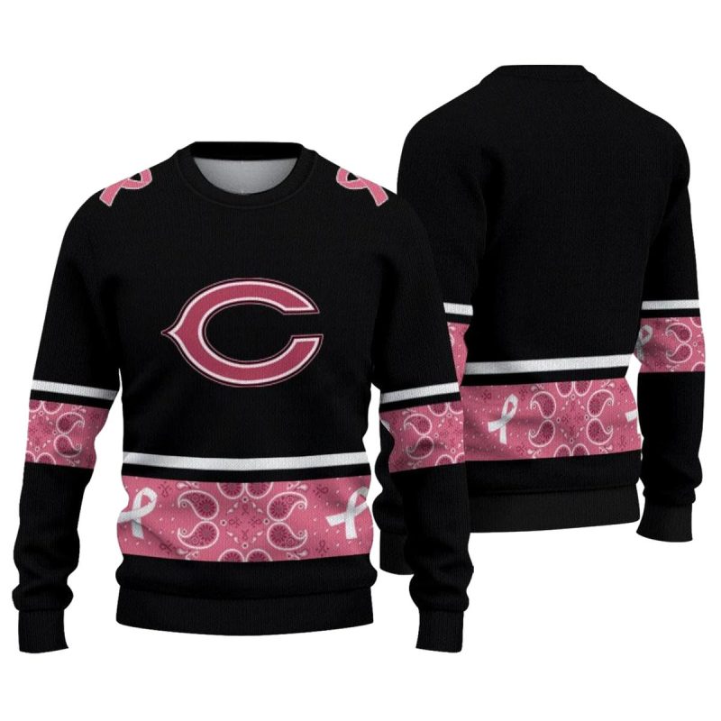 Chicago-Bears-Logo-And-Pink-Ribbon-Black-Pink-Aop-Sweatshirt-1 Chicago Bears Logo And Pink Ribbon Black Pink Aop Sweatshirt 1