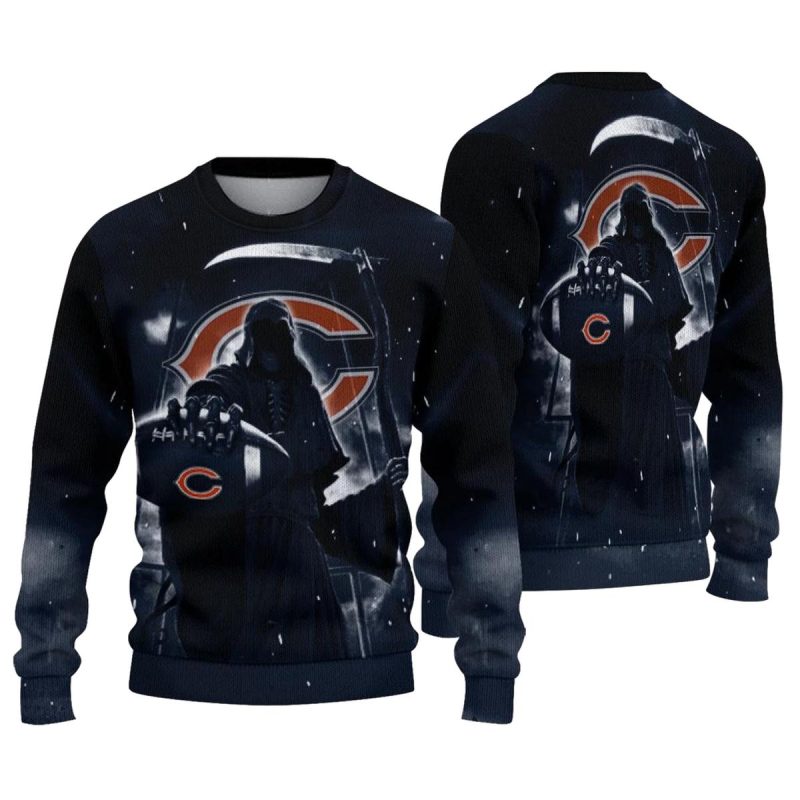 Chicago-Bears-Logo-And-Reaper-Scythe-Blue-Aop-Sweatshirt-1 Chicago Bears Logo And Reaper Scythe Blue Aop Sweatshirt 1