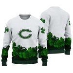 Chicago-Bears-Logo-And-St-Patrick-White-AOP-Sweatshirt-1
