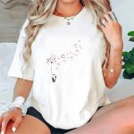 Chicago-Bears-Logo-Dandelion-Floral-Pattern-Black-T-Shirt-1_t-shirt-1_2