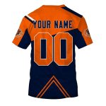 Chicago-Bears-Logo-Lover-Orange-And-Blue-Pattern-AOP-T-Shirt-2