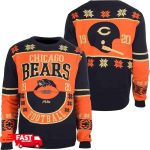 Chicago Bears Logo Retro Est 1920 Ugly Sweater
