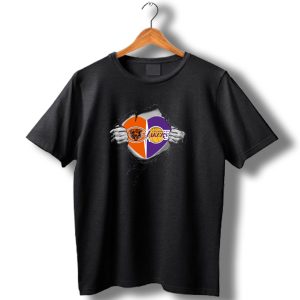 Chicago Bears Los Angeles Lakers Its In My Heart T Shirt