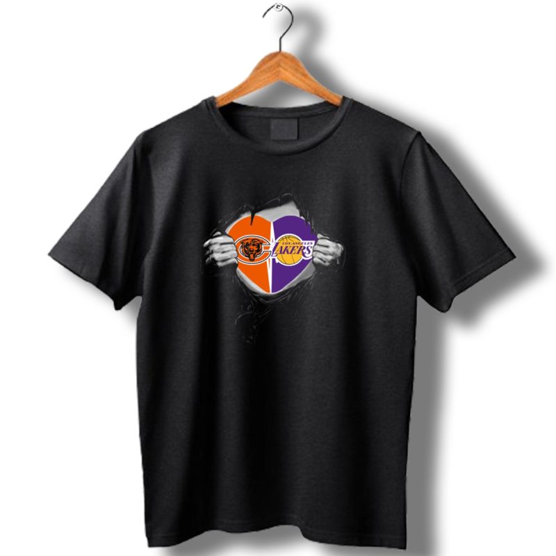 Chicago-Bears-Los-Angeles-Lakers-Its-In-My-Heart-T-Shirt-1_T-Shirt-1 Chicago Bears Los Angeles Lakers Its In My Heart T Shirt 1 T Shirt 1