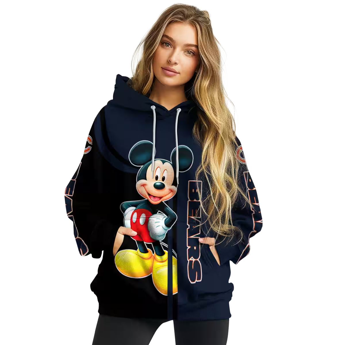 Chicago-Bears-Mickey-Mouse-Blue-Black-AOP-Hoodie-3