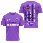 Chicago Bears National Purple Heart Day AOP T Shirt