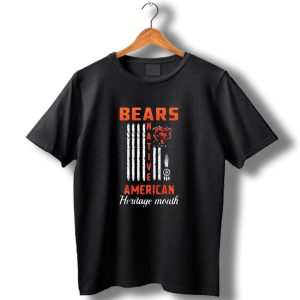 Chicago Bears Native American Heritage Month Bears American Heritage Month T Shirt