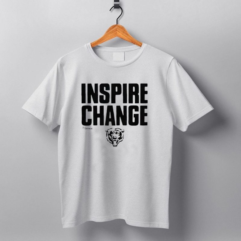 Chicago Bears Nfl 2024 Inspire Change Logo Bear T Shirt 1 T Shirt 1