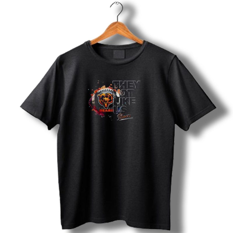 Chicago Bears Nfl They Not Like Us Bears T Shirt 1 T Shirt 1
