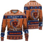 Chicago Bears Real Women Smart Women Ugly Sweater