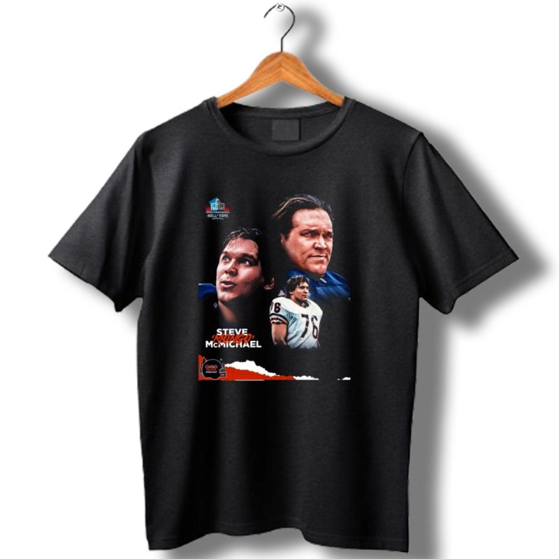 Chicago Bears Rest In Peace Steve Mongo Mcmichael Pro Football Hall Of Fame T Shirt 1 T Shirt 1