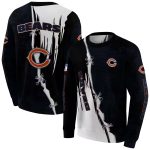 Chicago-Bears-Ripped-Pattern-Blue-Black-White-AOP-Sweatshirt-1