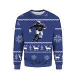 Chicago Bears Roquan Smith 50 Ugly Sweater