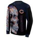 Chicago-Bears-Skull-Motif-Blue-Black-AOP-Sweatshirt-2