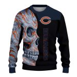 Chicago-Bears-Skull-Swirl-Blue-Black-AOP-Sweatshirt-2