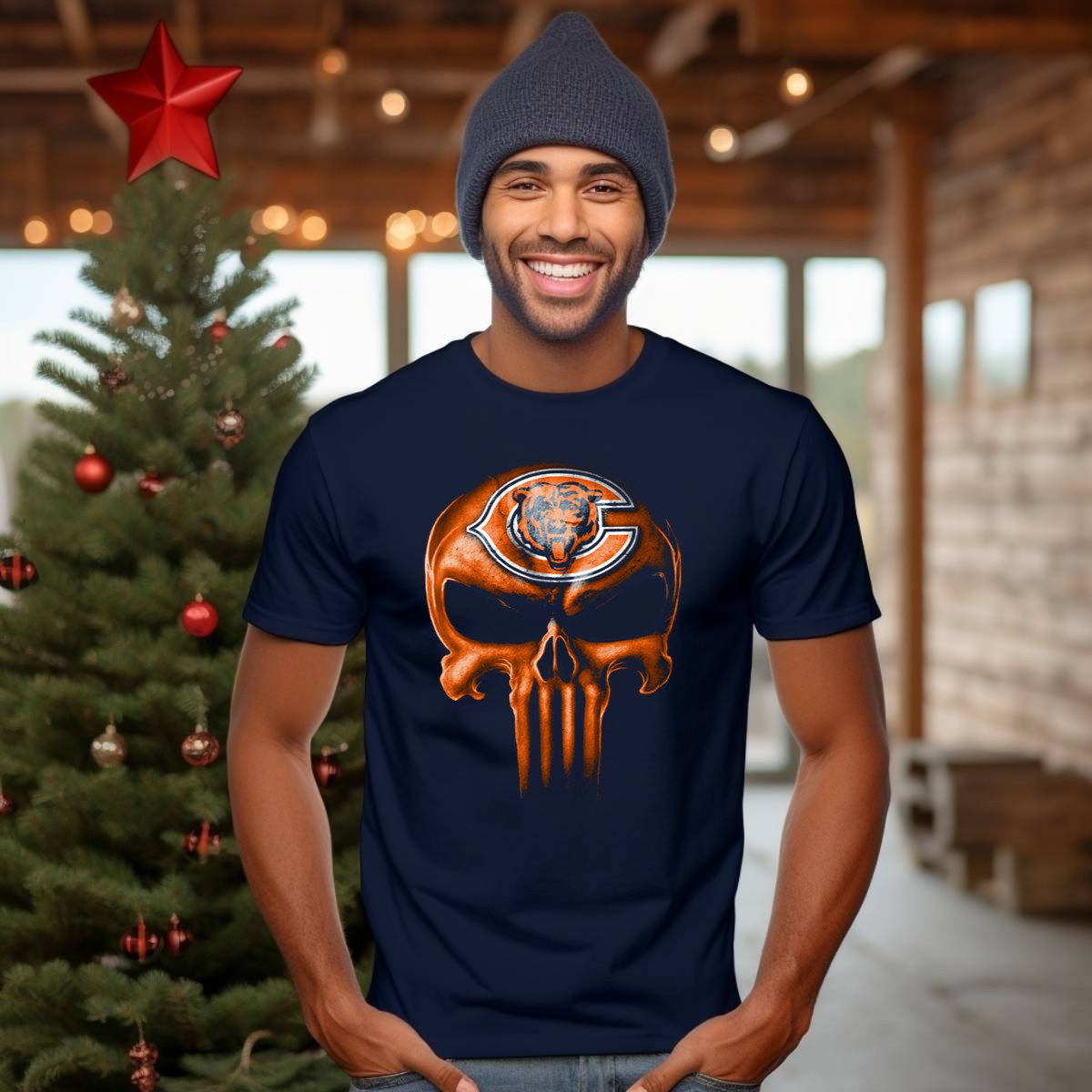 Chicago-Bears-Skull-T-Shirt-1_t-shirt-3_4