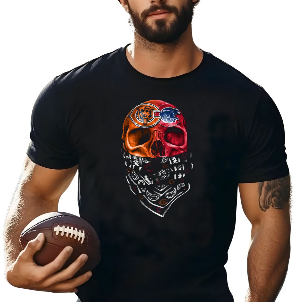 Chicago-Bears-Skull-With-Bandana-Artwork-Dsk-008-T-Shirt-1_t-shirt-1_2