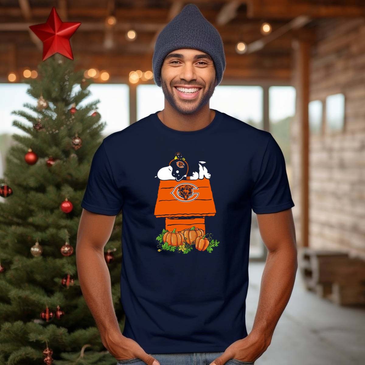 Chicago-Bears-Snoopy-And-Pumpkins-House-T-Shirt-1_t-shirt-3_4